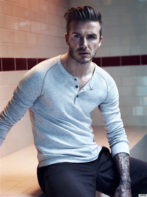 david beckham modelling.